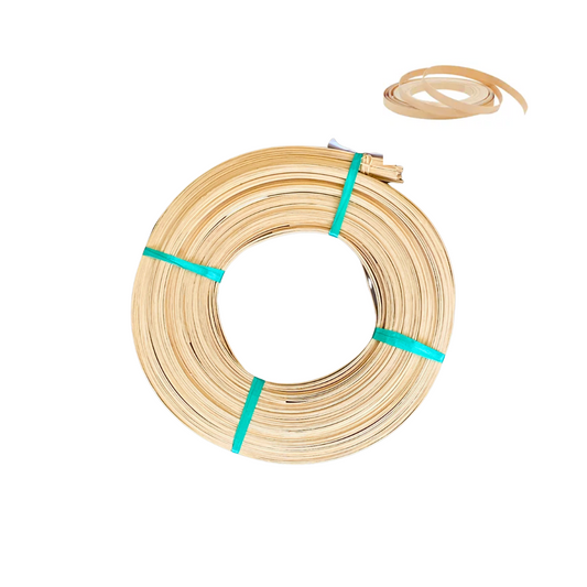 Rollo de Cinta de Médula Plana, 100% mimbre natural, 1kg