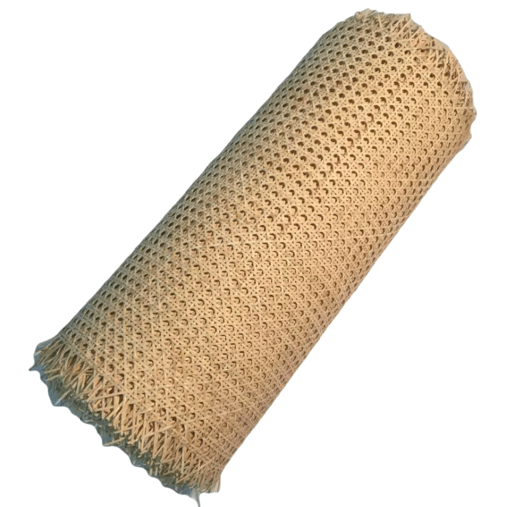 Rollo de rejilla mimbre para sillas y decoración, 15 m