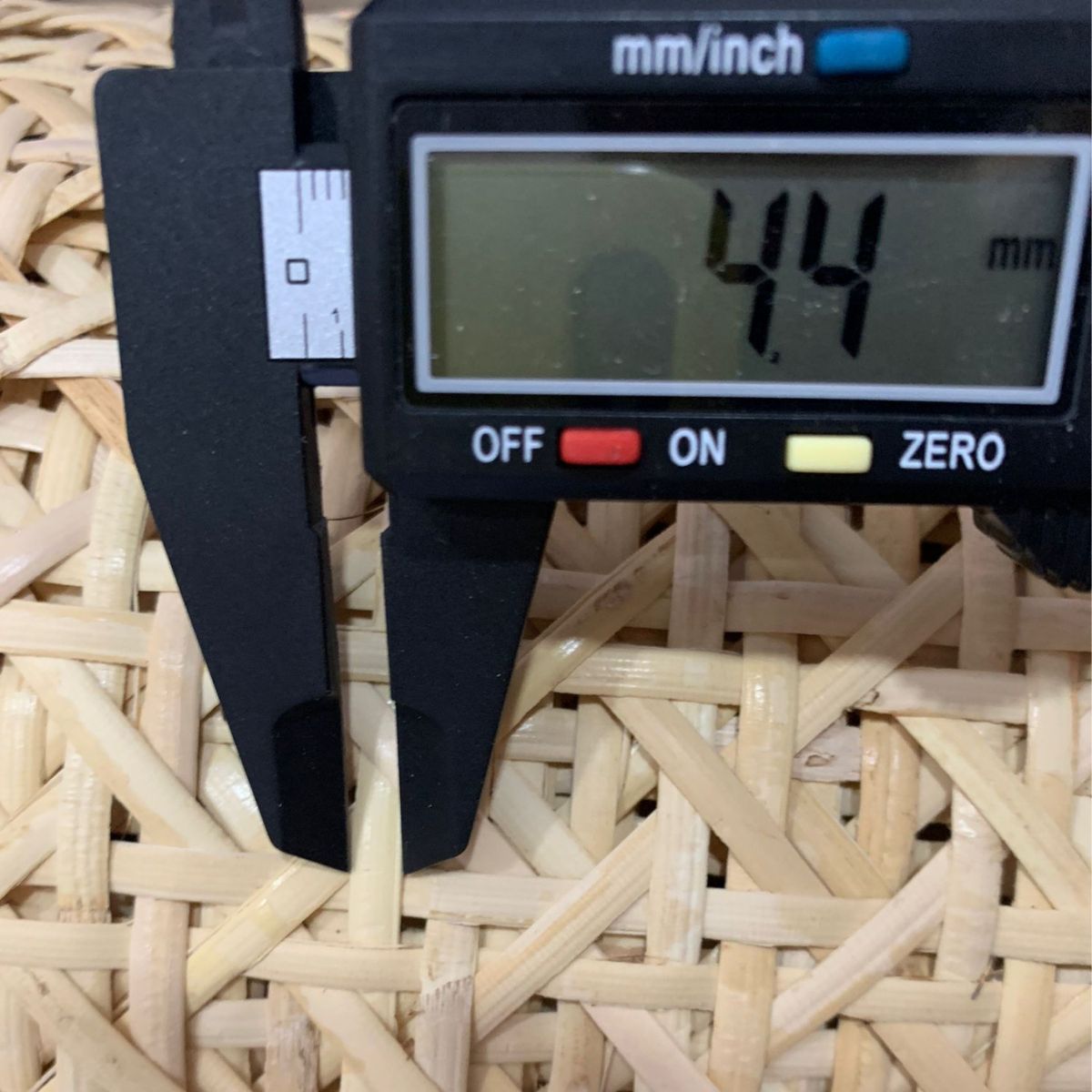 Rollo de Rejilla mimbre clásica Malla 1 ",  15 m
