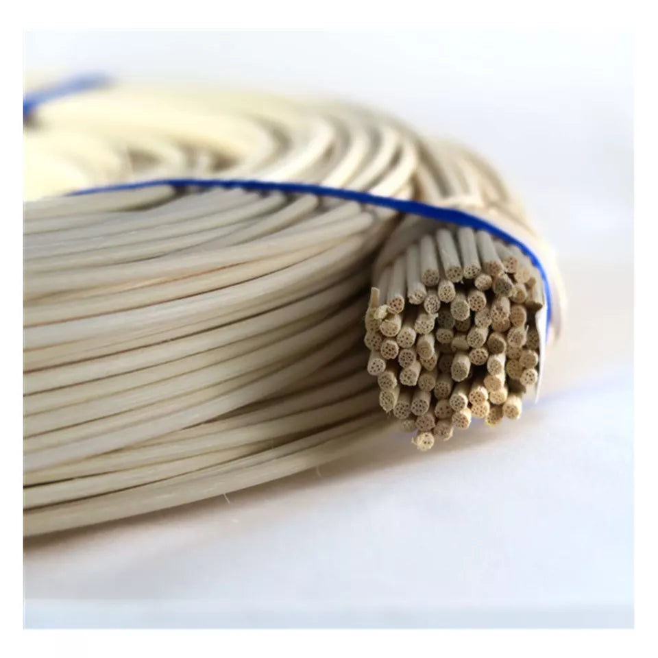 Medula de junco para céstería de 4 mm, bobina de 1 kg